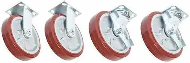 Main image of GREENLEE CRSL8 Plate Caster Kit,900 lb. Load Rating