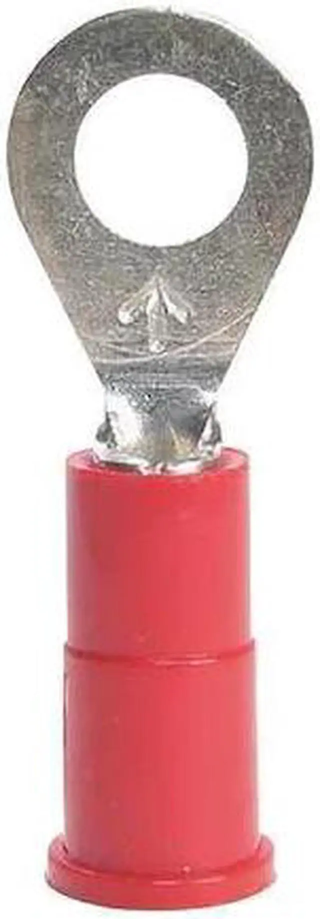 Alt view image 3 of 3 - 3M MNG18-10R/LX Ring Terminal, #10 Stud Size, 18 AWG, 1,000 V, Nylon Insulated,