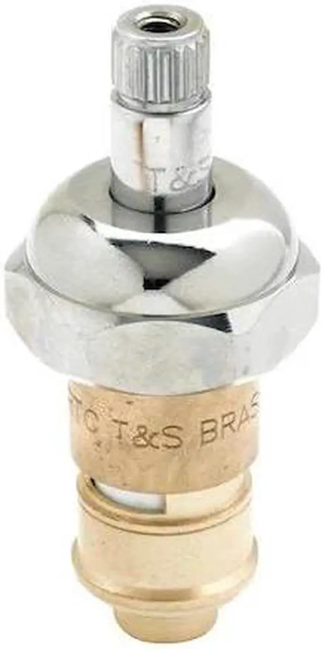 Alt view image 3 of 3 - T&s Brass Hot Cartridge Assembly, Ceramic Ceramic  Includes Bonnet 011278-25