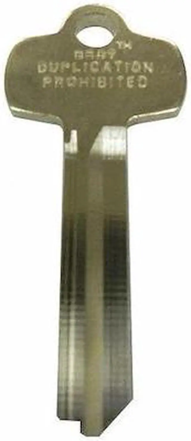 Main image of BEST 1A1E1KS208KS800 Key Blank,BEST Lock,Standard,E Keyway
