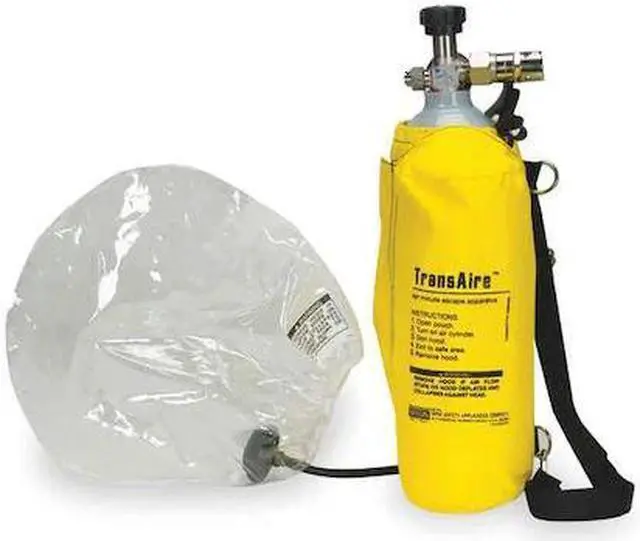 Main image of MSA SAFETY 10008293 TransAire Emergency Escape Breathing Apparatus, EBA System,