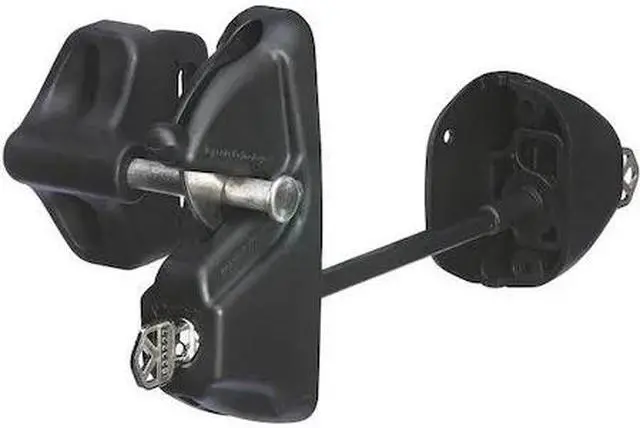Alt view image 2 of 2 - LOKKLATCH LLD3KD Security Gravity Gate Latch,1.5In. W,Blk