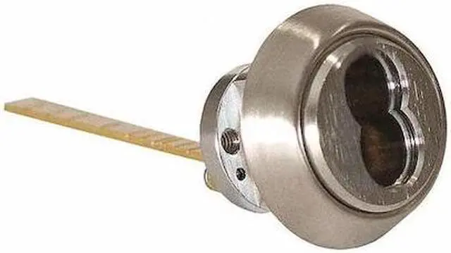Main image of BEST 12E62S2RP626 Rim Cylinder, Satin Chrome, 6 Pins