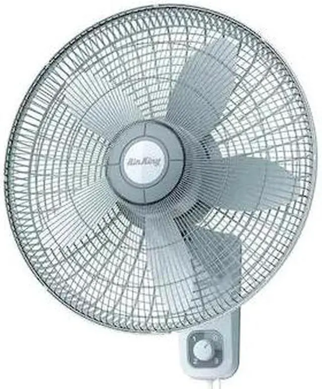 Main image of AIR KING 9018 18" Wall Mount Fan, Oscillating, 3 Speed, 120v