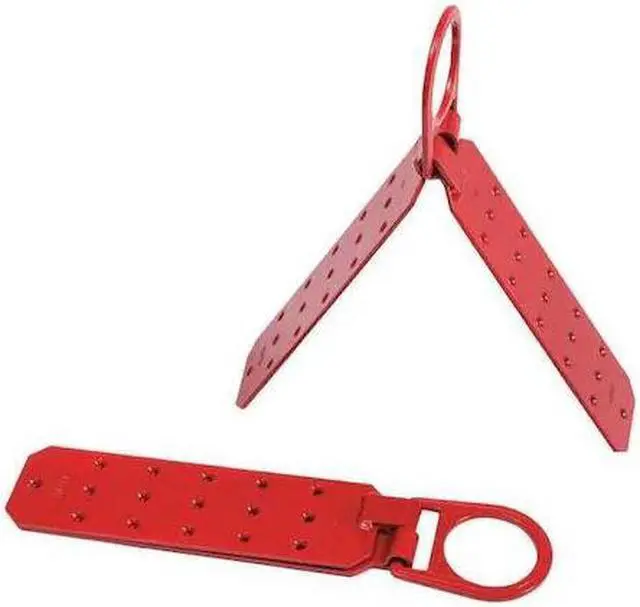 Alt view image 2 of 2 - Honeywell Miller Roof Anchor Red  Alloy Steel Includes (12) 8" Screws RA25-1/