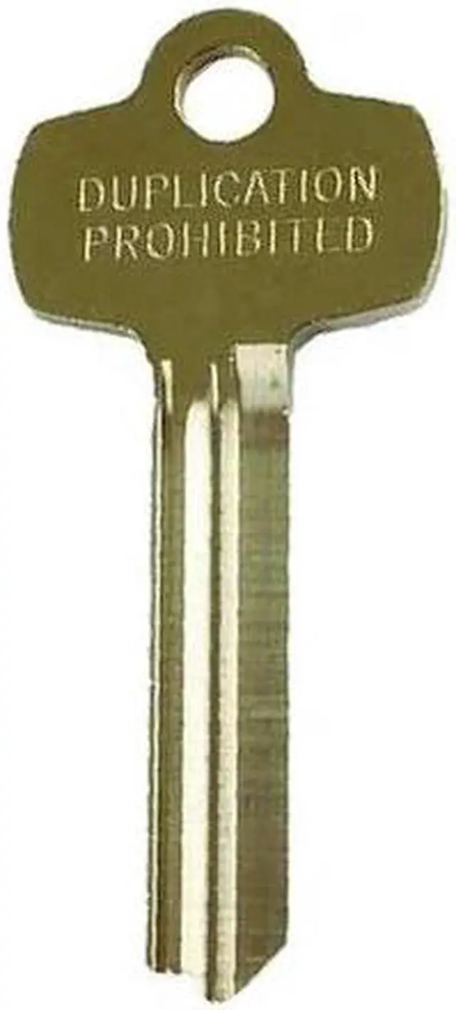Main image of BEST 1A1TE1KS473KS800 Key Blank,Standard,TE Keyway,1/2in.