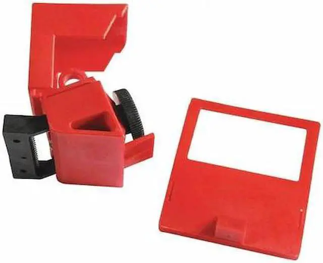 ZING 7257 Circuit Breaker Lockout,Red,2-3/4 in. L - Newegg.com