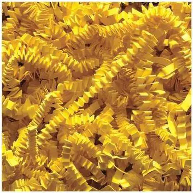 Main image of PARTNERS BRAND CP10L Crinkle Paper, 10 lb., Yellow, 1/Case