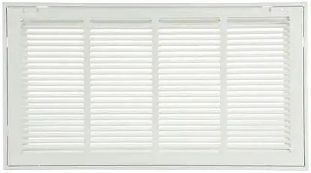Main image of ZORO SELECT 4MJT7 Filtered Return Air Grille 16.62 X 26.62, White, Steel