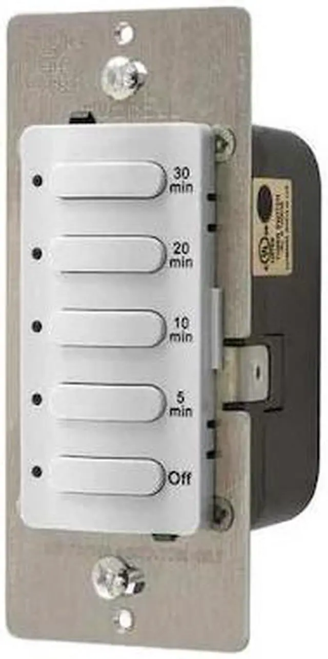 Main image of HUBBELL WIRING DEVICE-KELLEMS DT5030W Timer,Electronic,120/277V,White