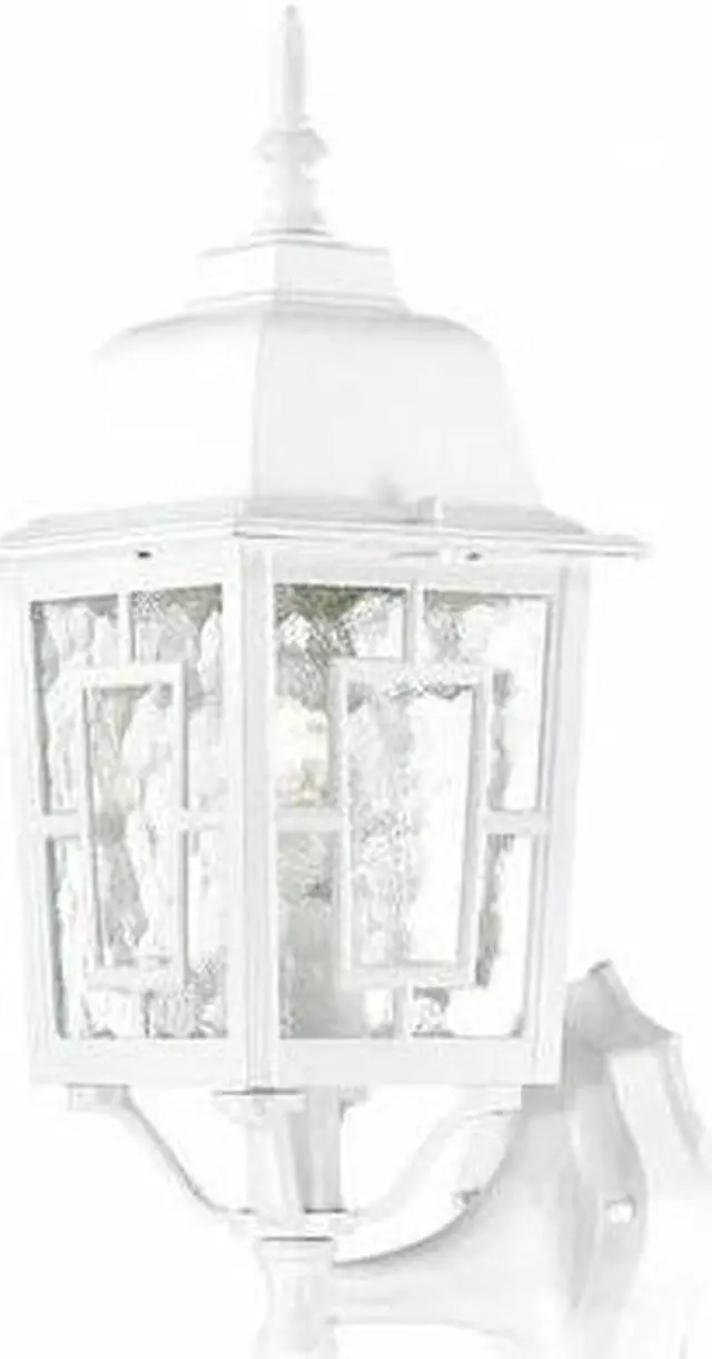 Main image of NUVO 60-3487 Banyan 1-Light 17 in. Outdoor Wall with Clear Water Glass
