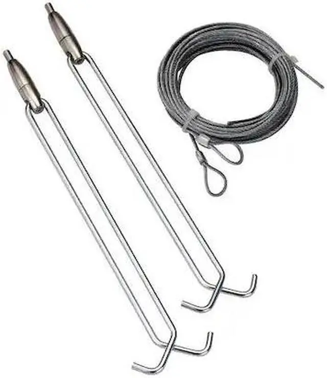 Alt view image 2 of 2 - LITHONIA LIGHTING ZACVH M100 Aircraft Cable Hanging Kit,F/Z STRIP
