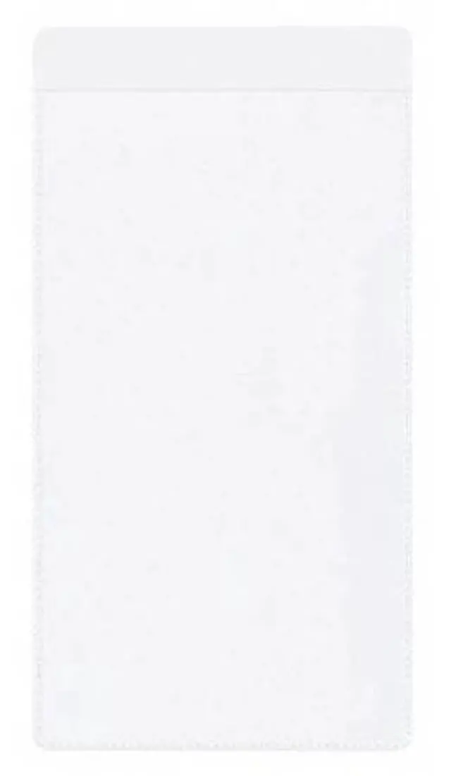 Main image of PARTNERS BRAND JTH250 Side Loading Self-Adhesive Holder, 2" x 3 1/2", Clear,