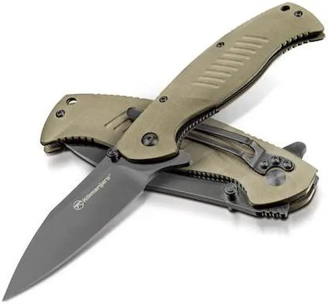 Alt view image 14 of 18 - Kilimanjaro 910028 Morsa Titanium Folding Knife Pocket Folder