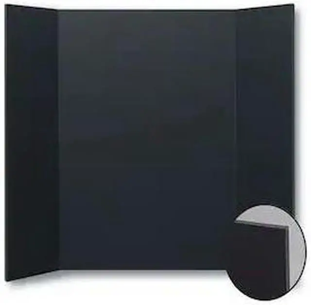 Main image of FLIPSIDE 31620-24 15x20 Total Black Foam Mini Project Board (3/16") - Pack of 24