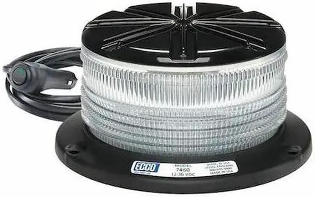 Main image of ECCO 7460CA-VM Beacon Light,Amber,3-7/64" H