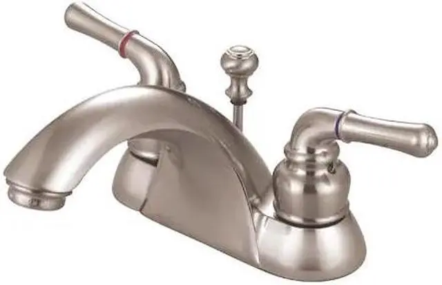 Alt view image 3 of 3 - Kingston Brass KB2628 4 Inch Center Lavatory Faucet - Satin Nickel