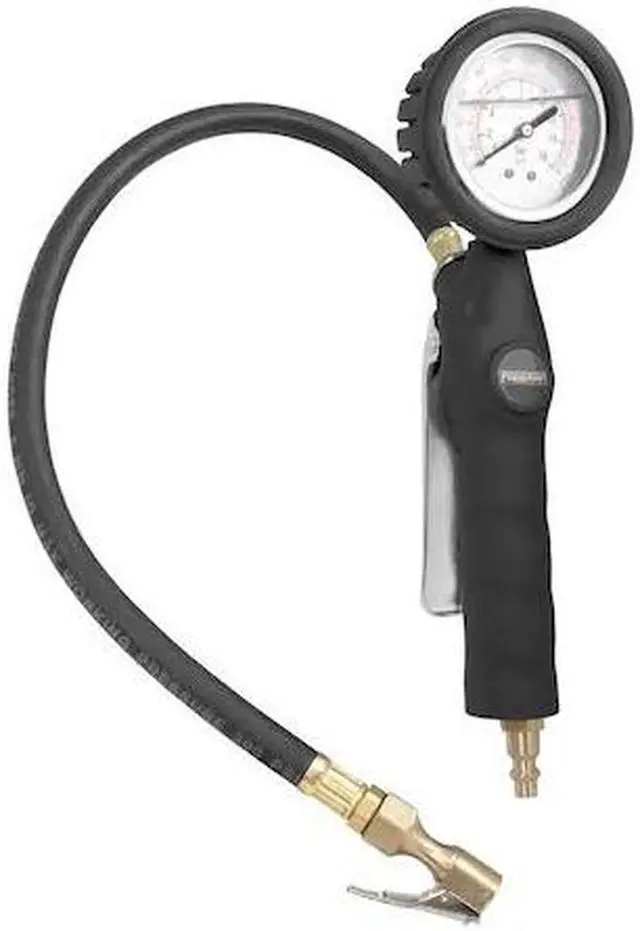 Alt view image 4 of 6 - Analog Tire Inflator With Oil-Filled Pressure Gauge