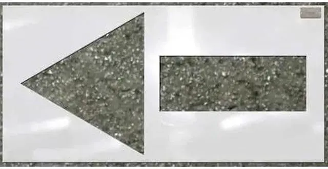 Main image of C.H. HANSON 70470 Stencil, Straight Arrow, 42 in Character Height, Not