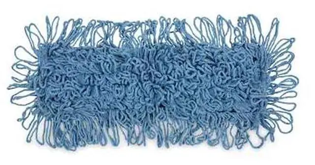 Alt view image 6 of 18 - Boardwalk Mop Head Dust Looped-End Cotton/Synthetic Fibers 18 x 5 Blue 1118