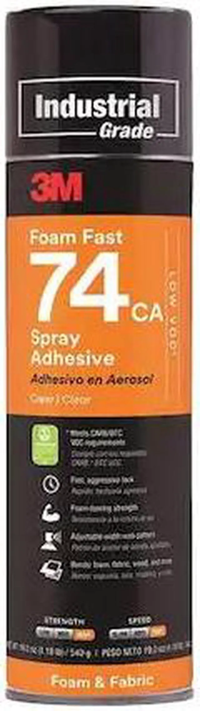 Alt view image 4 of 5 - 3M 74CA Epoxy Adhesive, Foam Fast 74CA Series, Clear, 19 oz, Dual-Cartridge