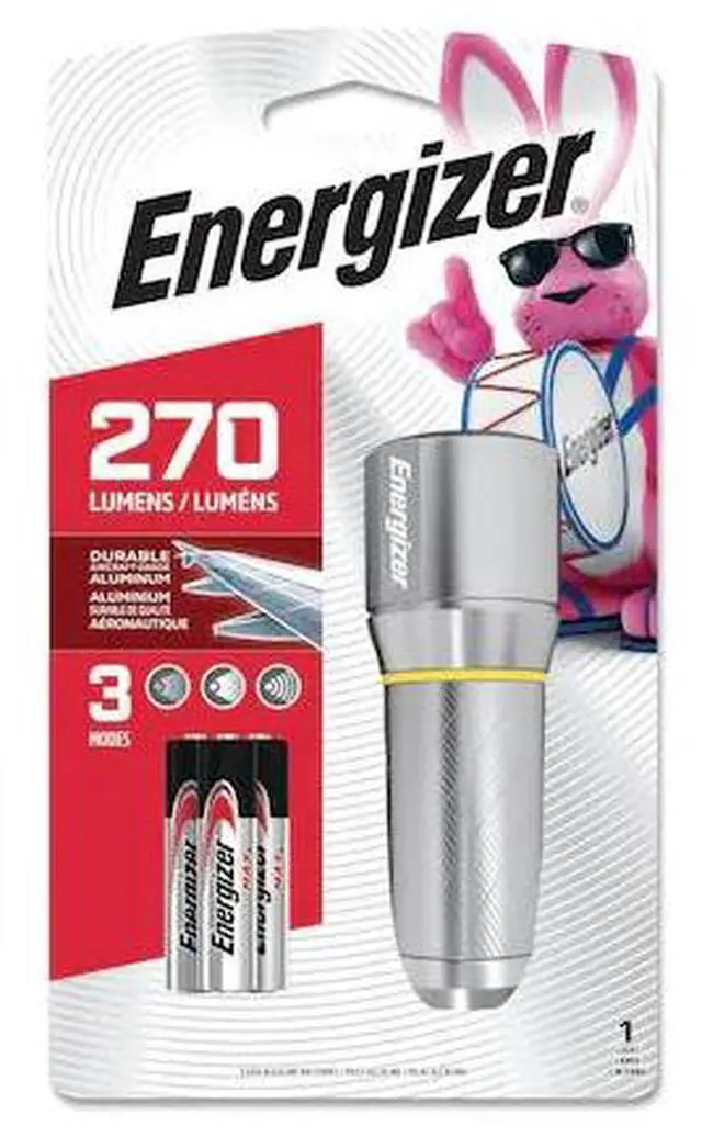 Alt view image 2 of 20 - Energizer Vision HD 3AAA Performance Metal Flashlight