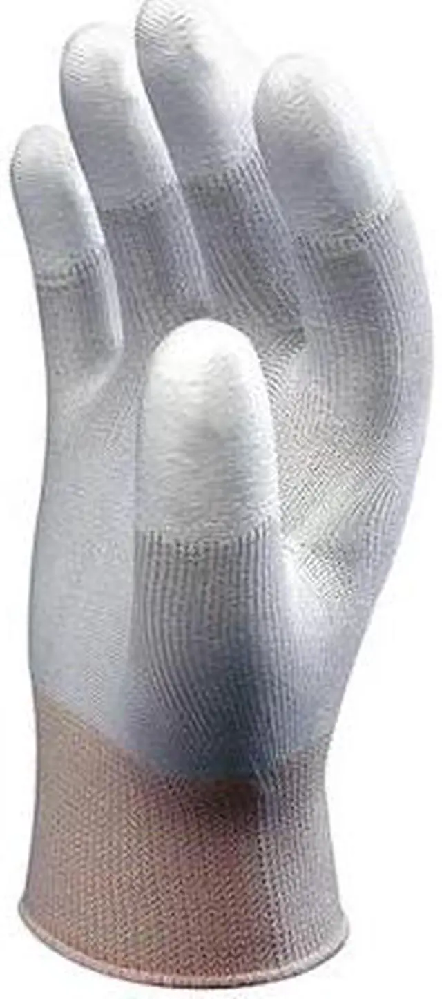 Alt view image 2 of 2 - SHOWA BO600-M Coated Gloves, Polyurethane, Smooth, Fingertips, Not Rated