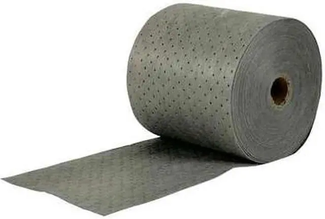 Alt view image 2 of 6 - BRADY MRO315P Sorbent Roll, 20 gal, 15 in x 150 ft, Universal, Gray,