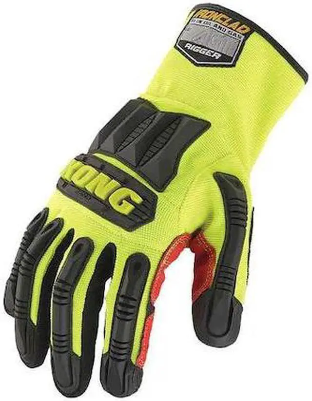 Alt view image 2 of 2 - KONG KRIG-05-XL KONG(R) Mechanics Gloves, Synthetic Leather Palm, Nylon,