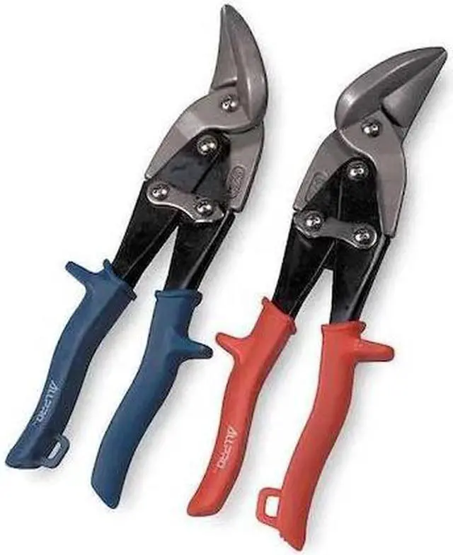 Alt view image 2 of 2 - WESTWARD 4YP54 Aviation Snip Set, Left/Right, 9 3/4 in, Forged steel