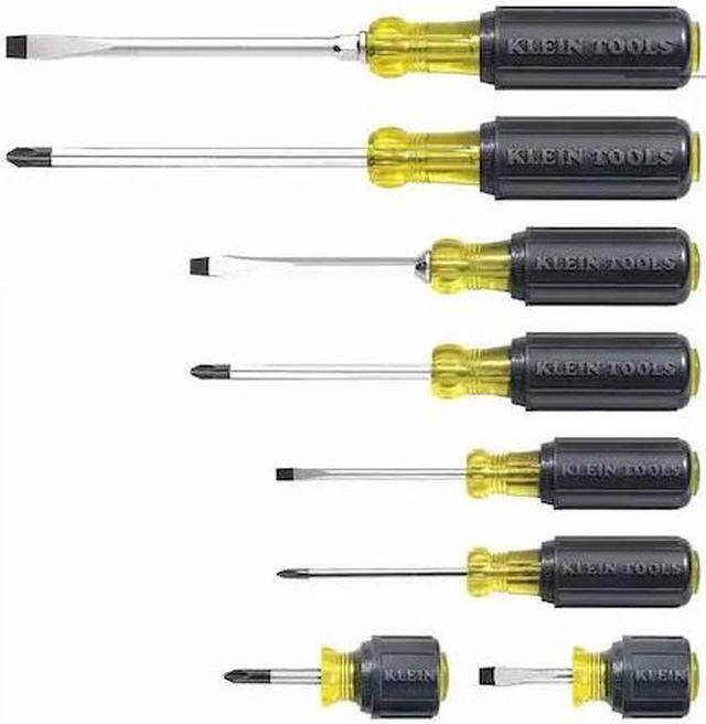 Alt view image 4 of 10 - KLEIN TOOLS 85078 8-Piece Assorted Screwdriver Set, Phillips/Cabinet/Keystone