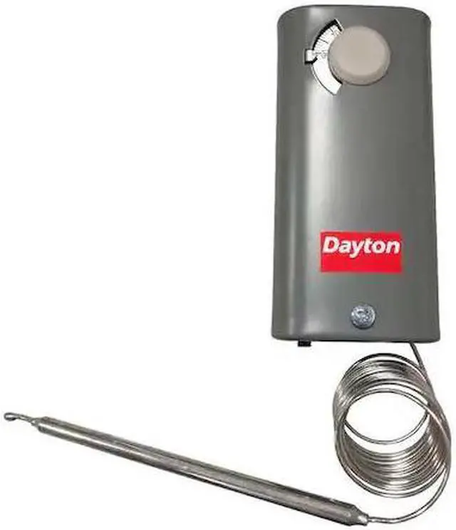 Alt view image 3 of 3 - DAYTON 6EDY7 Line Volt Mechanical Tstat, Open/Close on Rise, SPDT, 24 to 600VAC