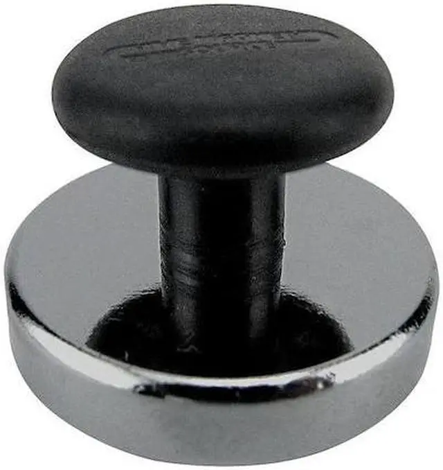 Main image of MASTER MAGNETICS 7516 11 lb. Pull Ceramic Round Magnet w/ Vinyl Handle
