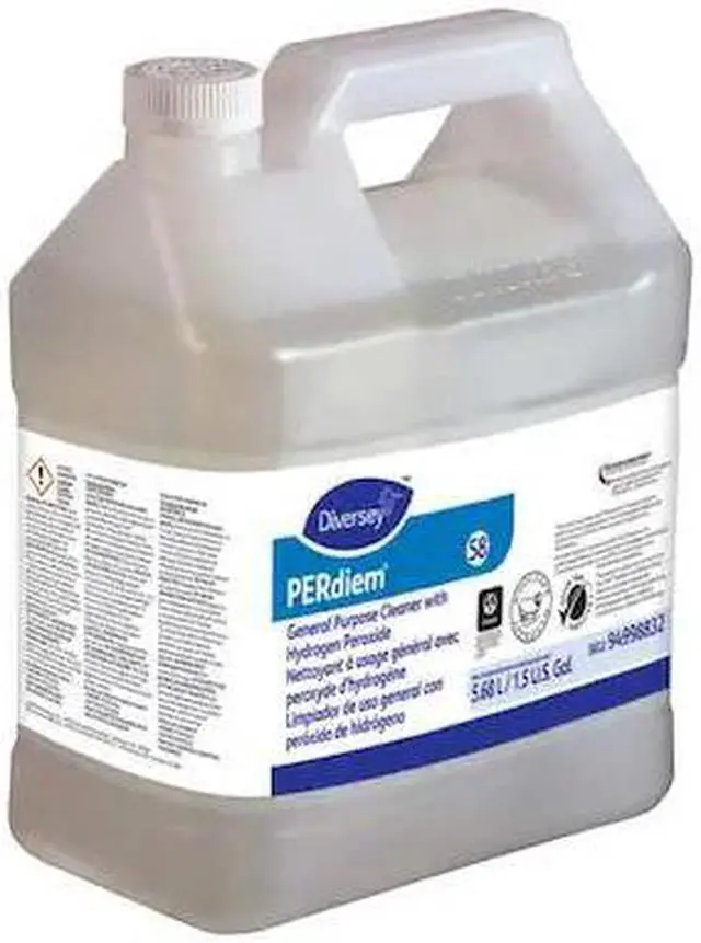 Alt view image 2 of 3 - DIVERSEY 94998832 All Purpose Cleaner , 1.5 gal. Jug , Odorless , 2 PK