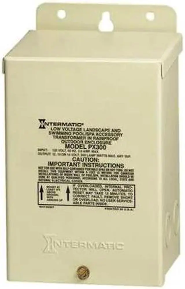Alt view image 4 of 5 - INTERMATIC PX300 Transformer,1 Phase,300VA,12V Out