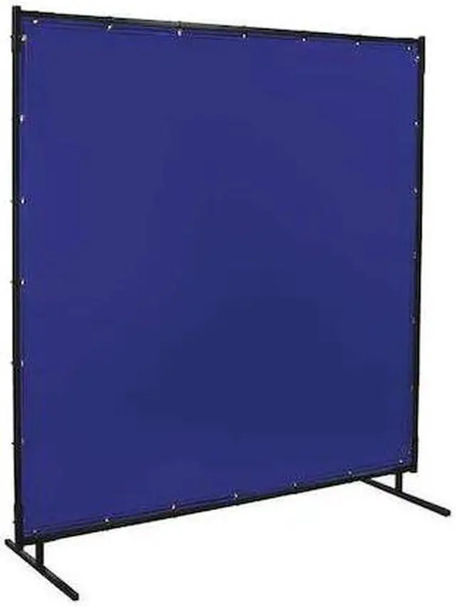Alt view image 2 of 2 - Steiner Transparent Vinyl Welding Screen, 6 ft. H x 6 ft.W x 0.013" Thick, Blue