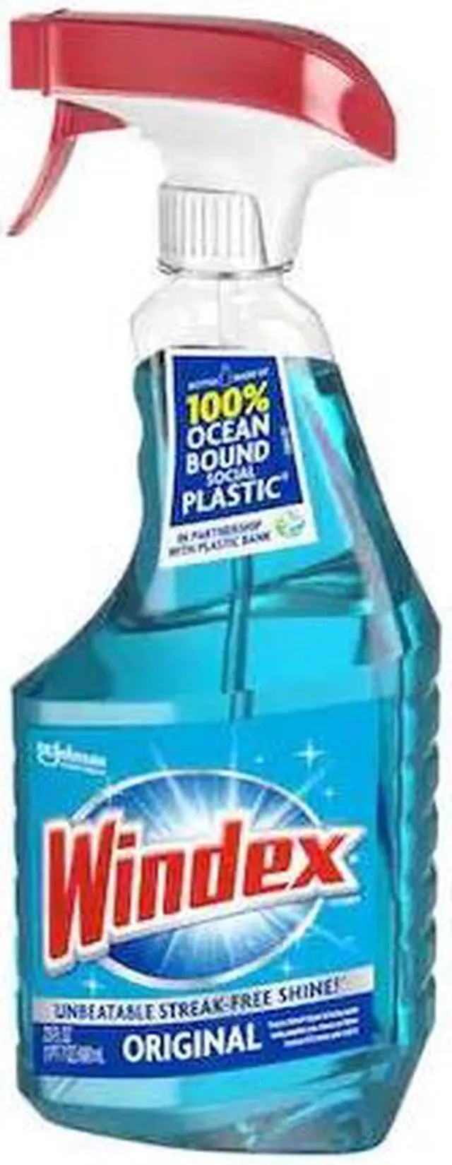Main image of WINDEX 313042 Liquid Glass and Surface Cleaner, 23 oz., Blue, Unscented,