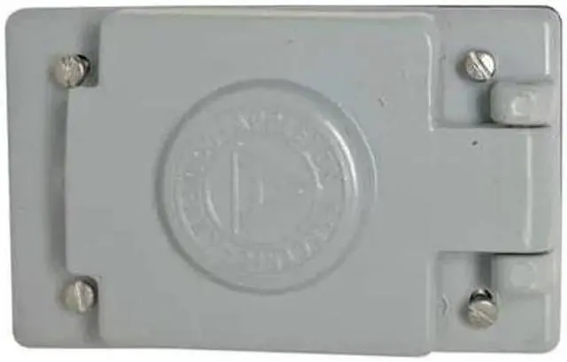 Main image of APPLETON ELECTRIC FSK-WR1 1 -Gang Vertical Weatherproof Cover, 2-13/16" W,