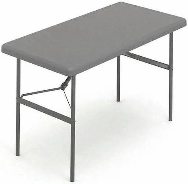 Main image of ICEBERG 65507 Rectangle IndestrucTableÃÂ® Commercial Folding Table , Charcoal
