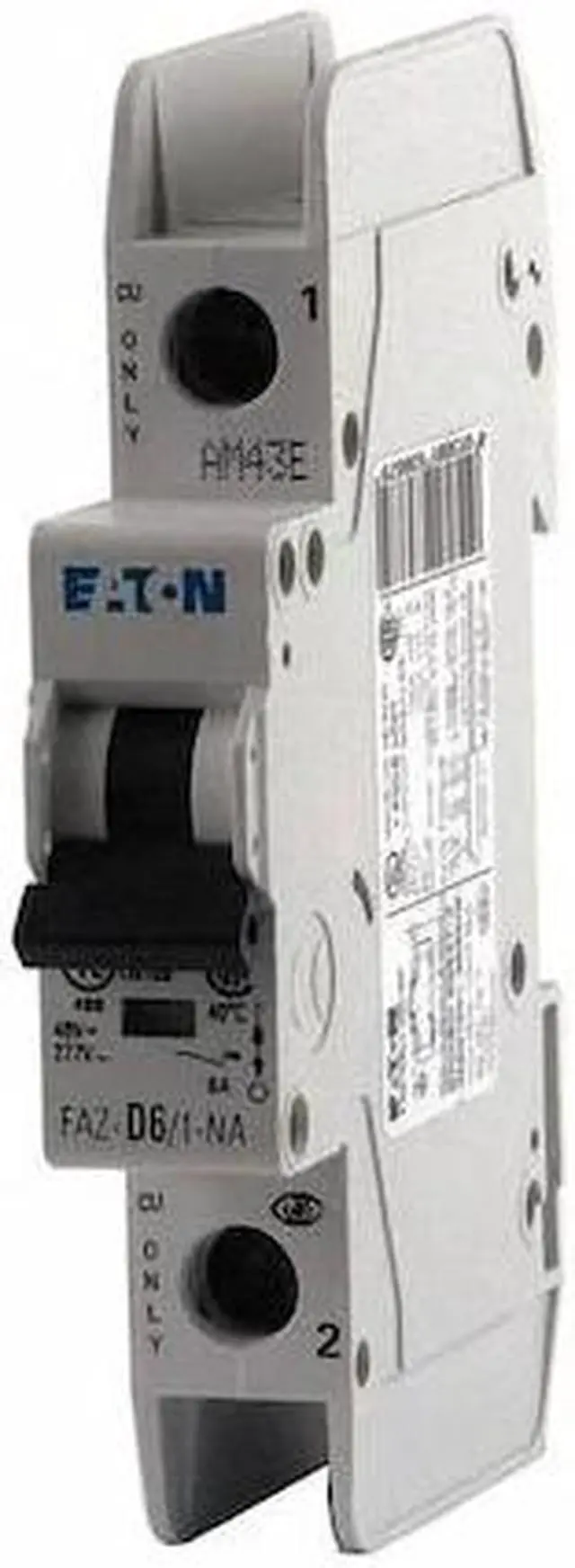 Main image of EATON FAZ-C7/1-NA-SP IEC Miniature Circuit Breaker, FAZ-NA Series, 7A, 1 Pole,