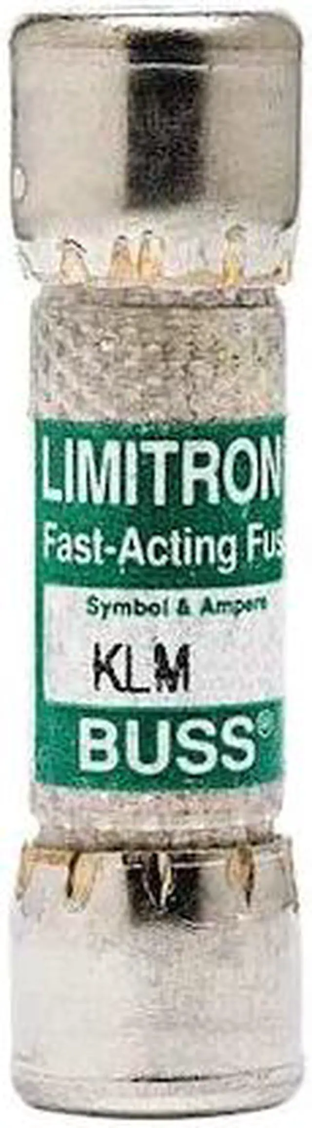 Main image of EATON BUSSMANN KLM-2-1/2 Midget Fuse, Fast-Acting, 2.50A, 600V AC,