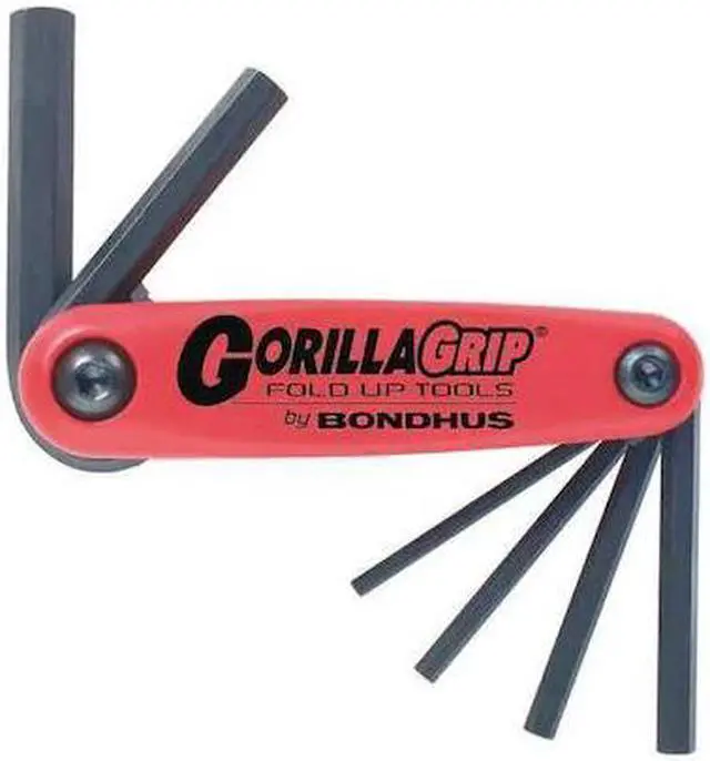 Alt view image 7 of 7 - Bondhus 116-12595 3Mm-10Mm Gorilla Grip Fold-Up Set
