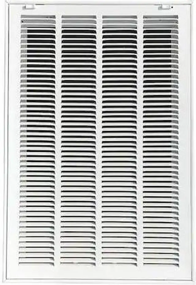 Main image of ZORO SELECT 4MJT5 Filtered Return Air Grille 18.62 X 27.62, White, Steel