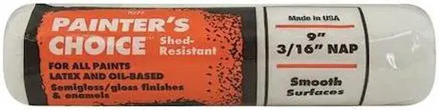 Main image of WOOSTER R273-9 9" Paint Roller Cover, 3/16" Nap, Woven Fabric