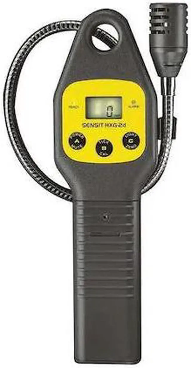 Alt view image 3 of 3 - Test Products Intl. Combust Gas Detector,0 to 999 ppm  HXG-2D