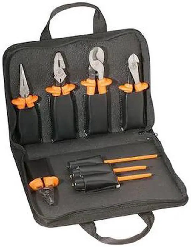 Alt view image 5 of 12 - KLEIN TOOLS 33526 Insulated Tool Set,8 pc.