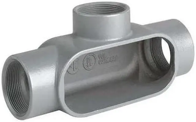 Alt view image 3 of 3 - HUBBELL KILLARK T27SA Conduit Body,7.0 cu. in. Capacity