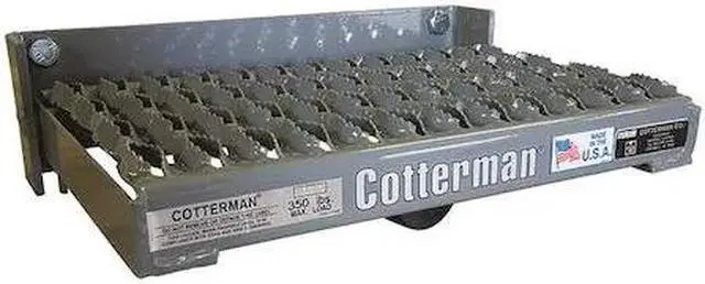 Main image of COTTERMAN FUS101SA3C1P1 Spring Loaded Fold-Up Step,4 In. H