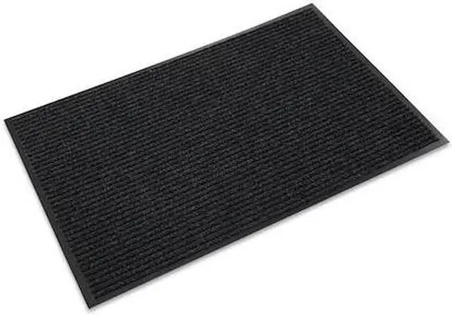Alt view image 4 of 11 - Needle-Rib Wiper/Scraper Mat, Polypropylene, 48 x 72, Charcoal