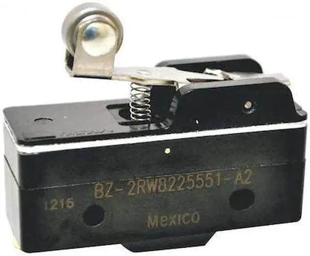 Alt view image 3 of 3 - HONEYWELL BZ-2RW8225551-A2 Snap Action Switch, Lever, Roller, Short Actuator,